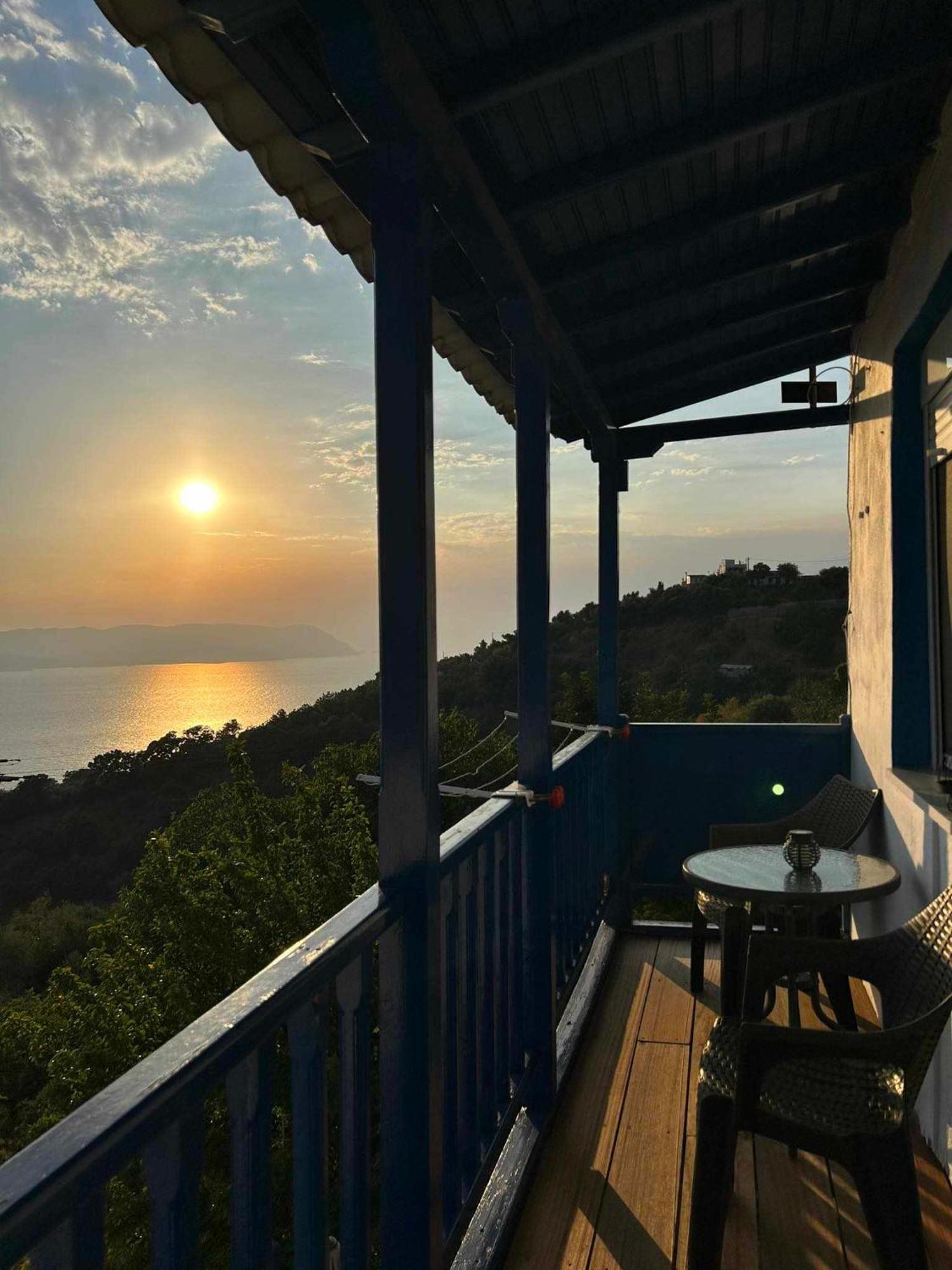 Avgoustina'S Home Glósza Kültér fotó